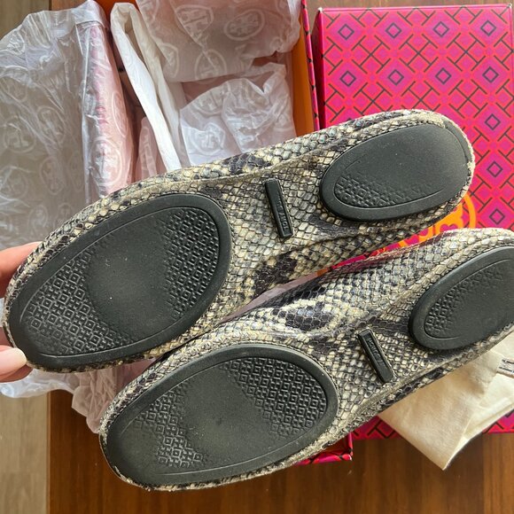 Tory Burch Printed Minnie Travel Ballet Flats size US 9 - Picture 3 of 5